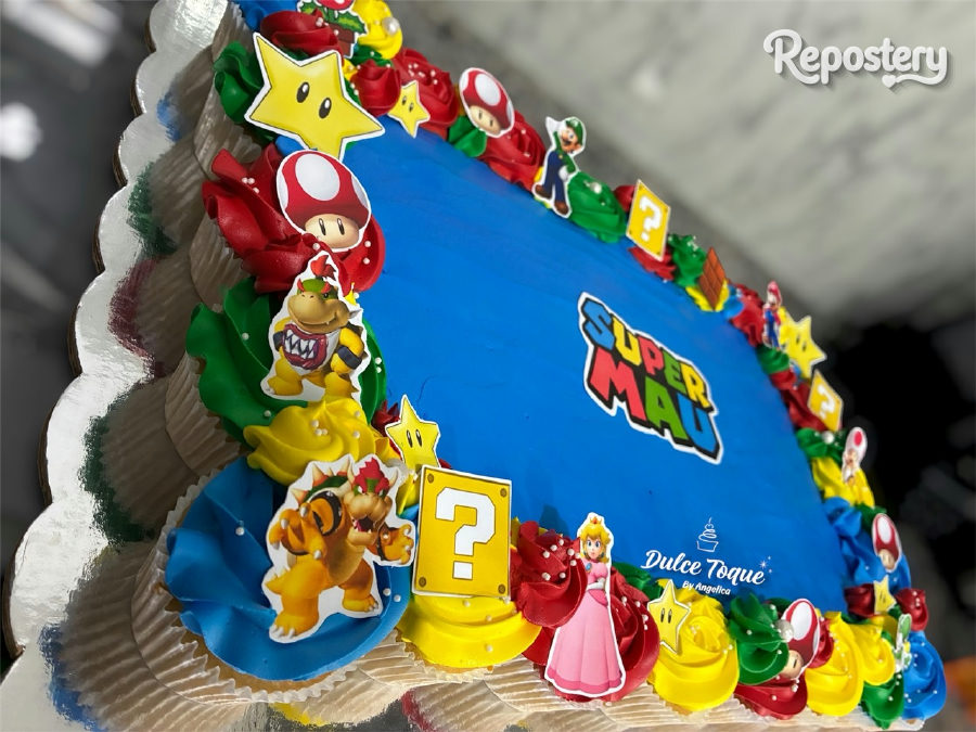 Plancha de Cupcakes · García · Dulce Toque By Angelica
