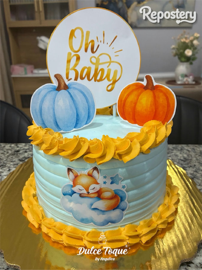 Pasteles para baby shower · García · Dulce Toque By Angelica