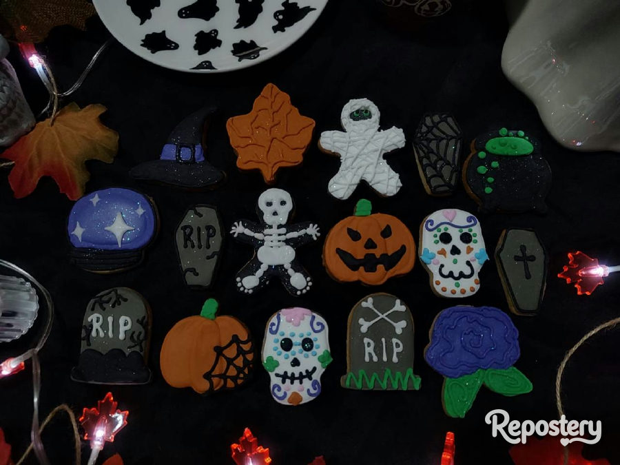 Galletas Minis Halloween · Guadalupe · Repostería Rød Silke